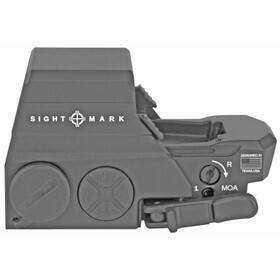 Sightmark Ultra Shot M-Spec LQD Reflex Sight has a matte black finish